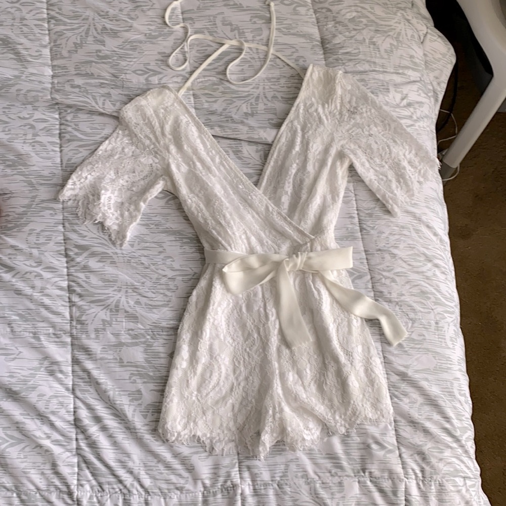 White romper